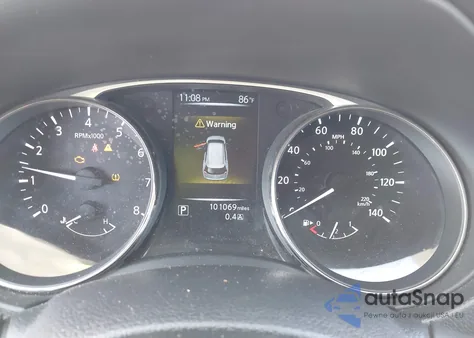 2016 Nissan Rogue Sv z USA, uszkodzony, nr VIN KNMAT2MV9GP655532